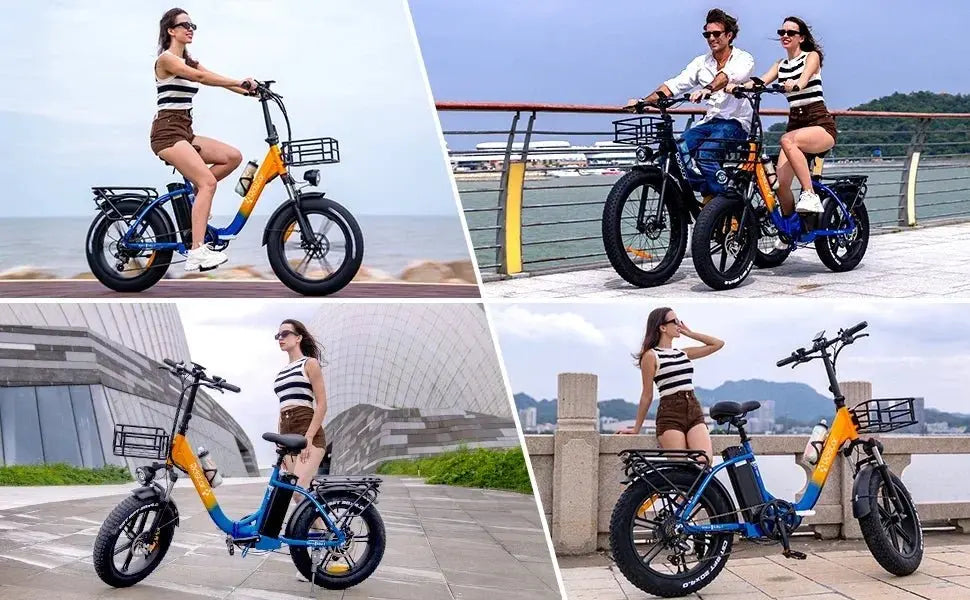 StarRide PRO - Vélo électrique pliant pour femme