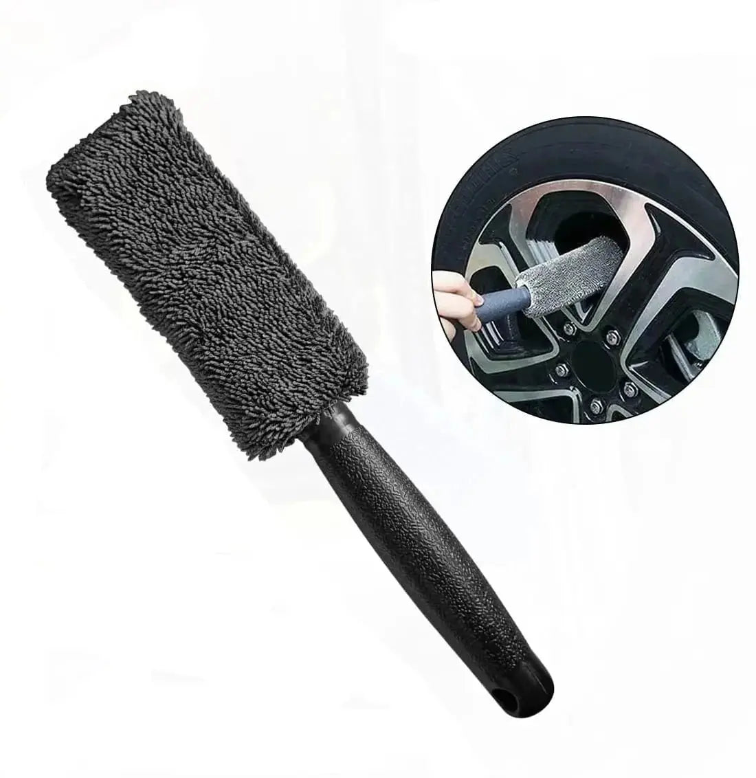 Brosse de nettoyage voiture polyvalente pour différentes surfaces