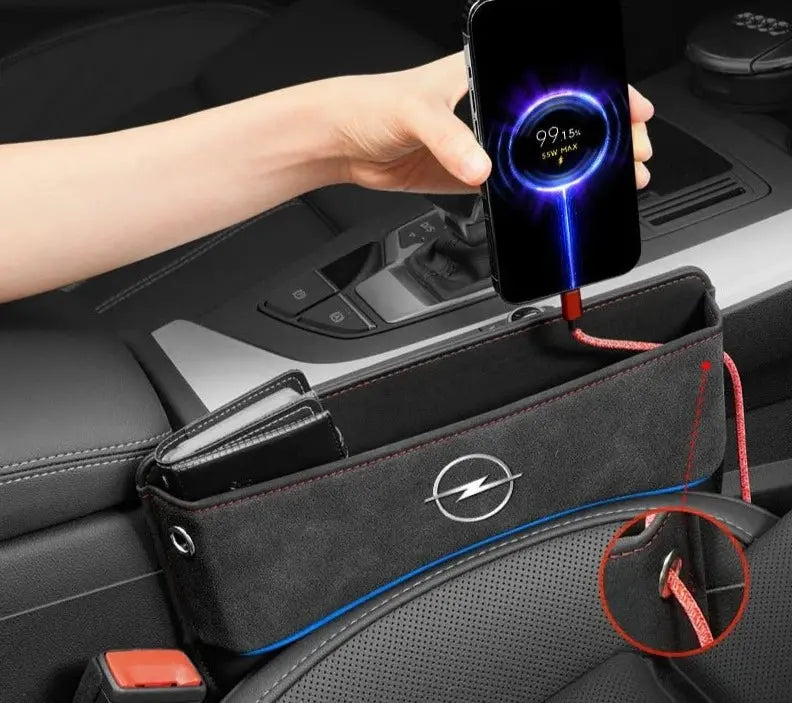 Rangement de siège de voiture avec multiples poches pour organisation optimale